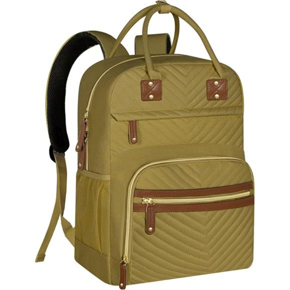 Diaper Bag Backpack Tote for Women Large Capacity, Baby Bag w Insulated Pockets